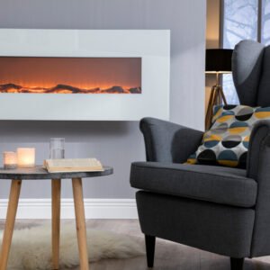 ELKAMIN VOLTOMAT STÅENDE/VÄGG VIT 750/1500W