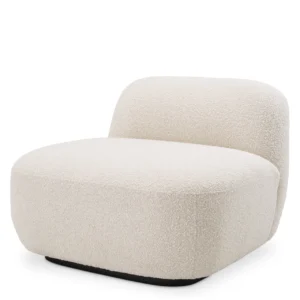 Fåtölj Björn Bouclé Cream