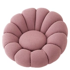 Fåtölj Mello Bouclé Rose
