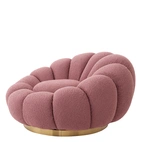Fåtölj Mello Bouclé Rose