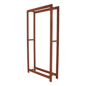 VEDFÖRVARING GARDEN LIFE L 75,5X148CM ROST