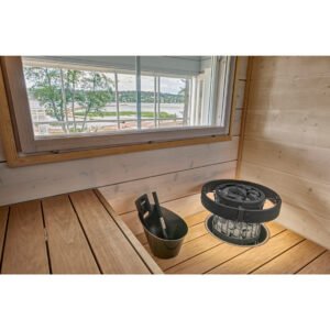 BASTUAGGREGAT HARVIA LEGEND WIFI 10,8KW SVART