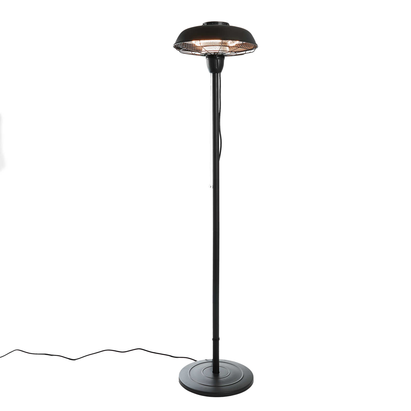 Terrassvärmare HORTUS 2100W Golvmodell HA Svart - Bild 3