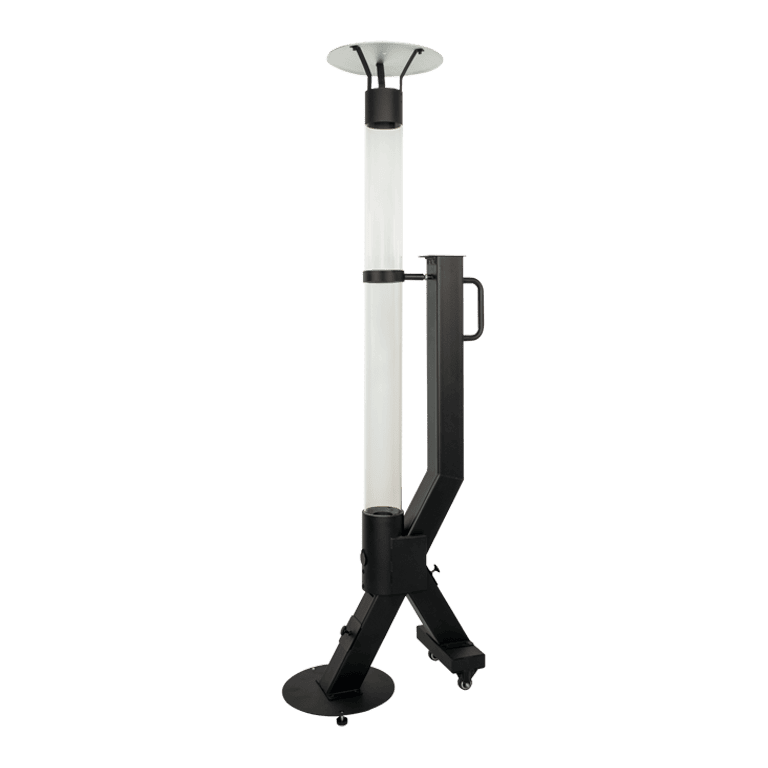 Pellet terrassvärmare - Rocket - Svart