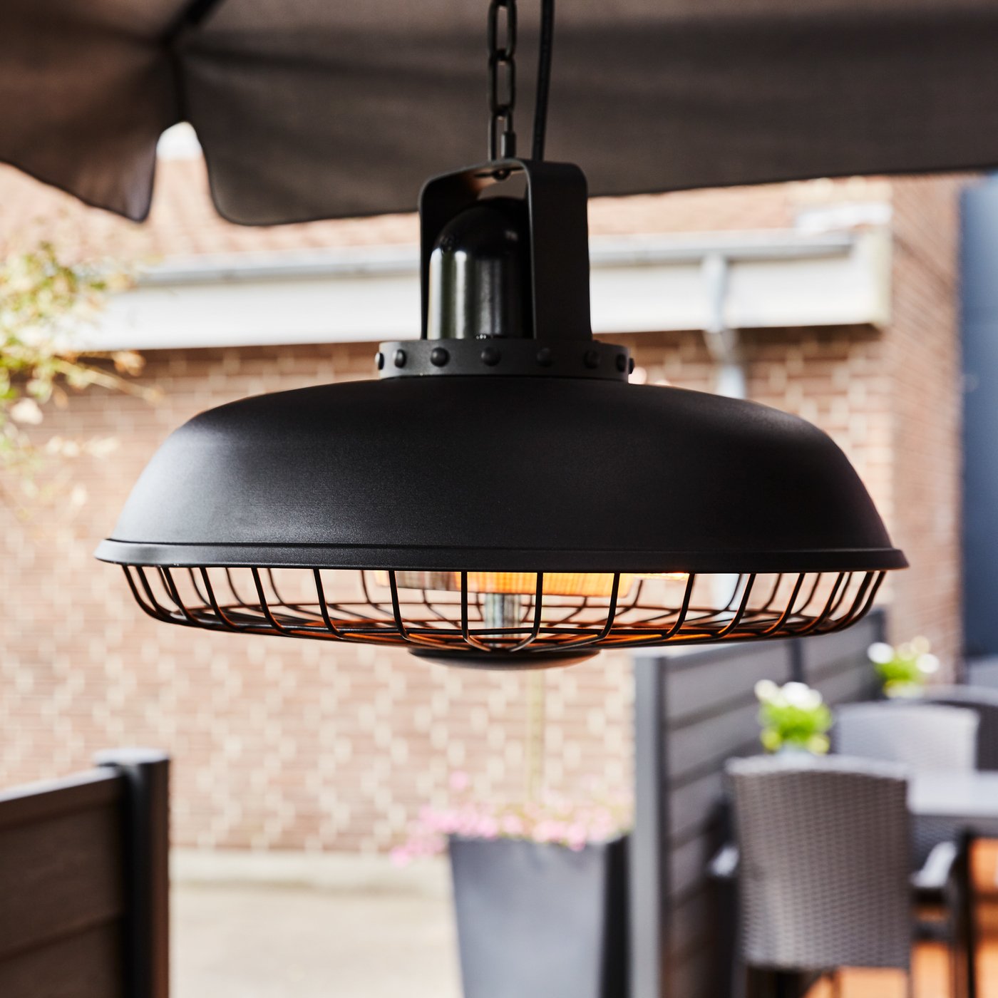Terrassvärmare HORTUS 1800W inkl. fjärrkontroll - Bild 4