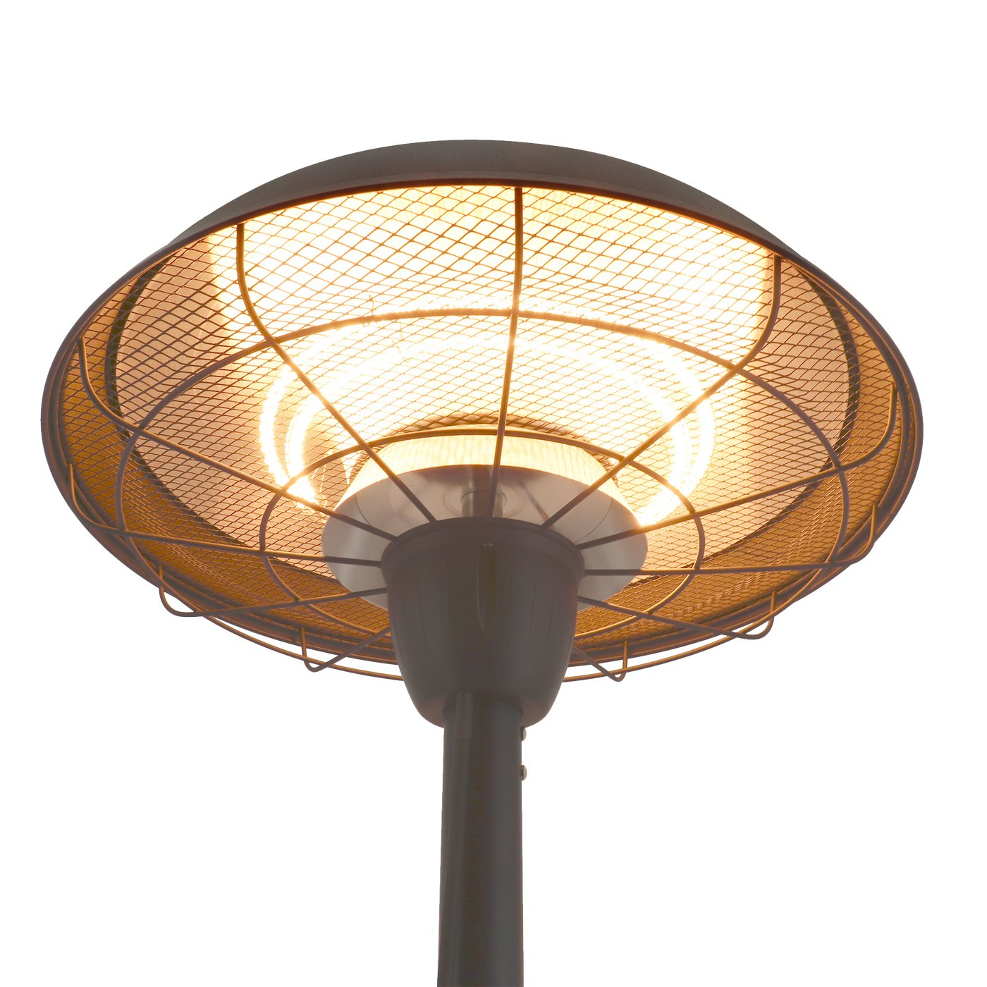 Terrassvärmare HORTUS 2100W Golvmodell HA Svart - Bild 5