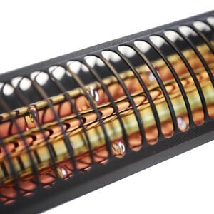 Terrassvärmare Heat 1 Eco High-line 2000W Längd 73 cm Svart