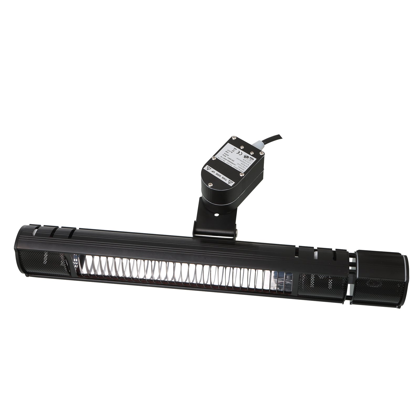 Terassvärmare Heat 1 2000W Svart Med Svängning - Bild 4