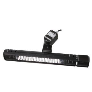 Terassvärmare Heat 1 2000W Svart Med Svängning