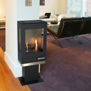 ETANOLKAMIN SPISMILJÖ APARTMENT 1 BIOETANOL SVART 1,5KW
