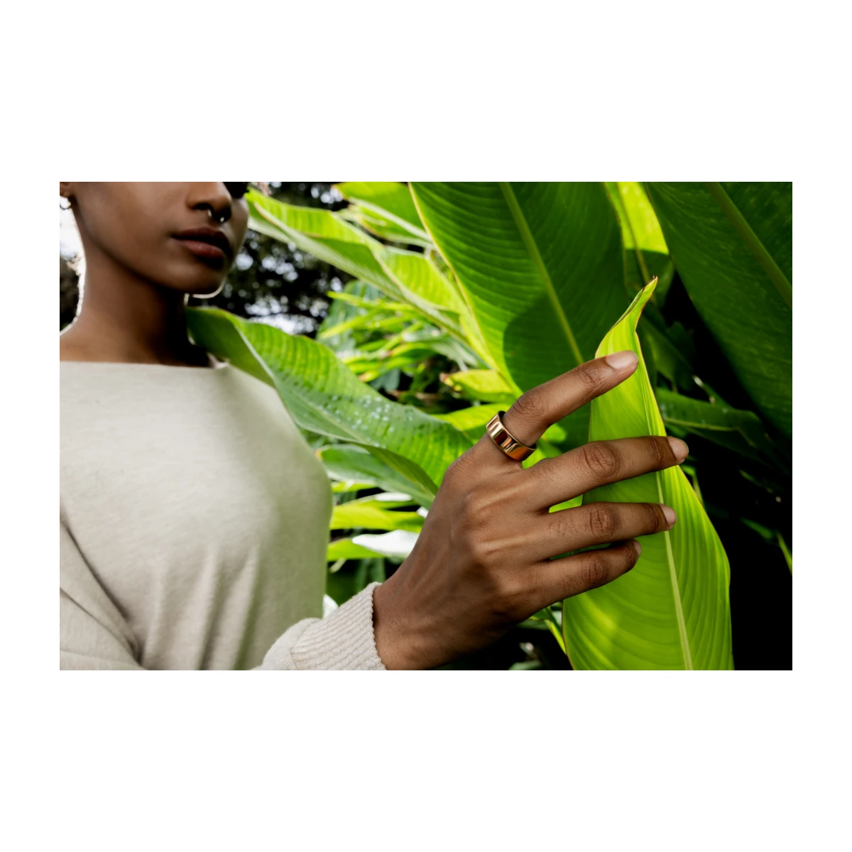 Ultrahuman Ring AIR smart ring, Bionic Gold – Image 13