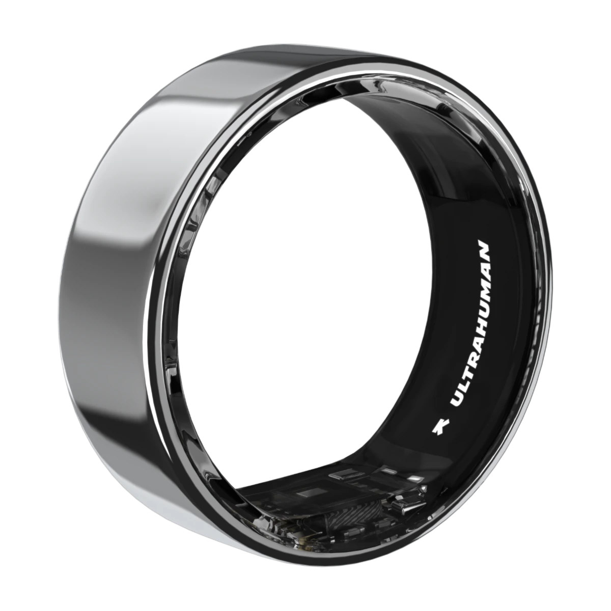 Ultrahuman Ring AIR smart ring, Space Silver – Image 3