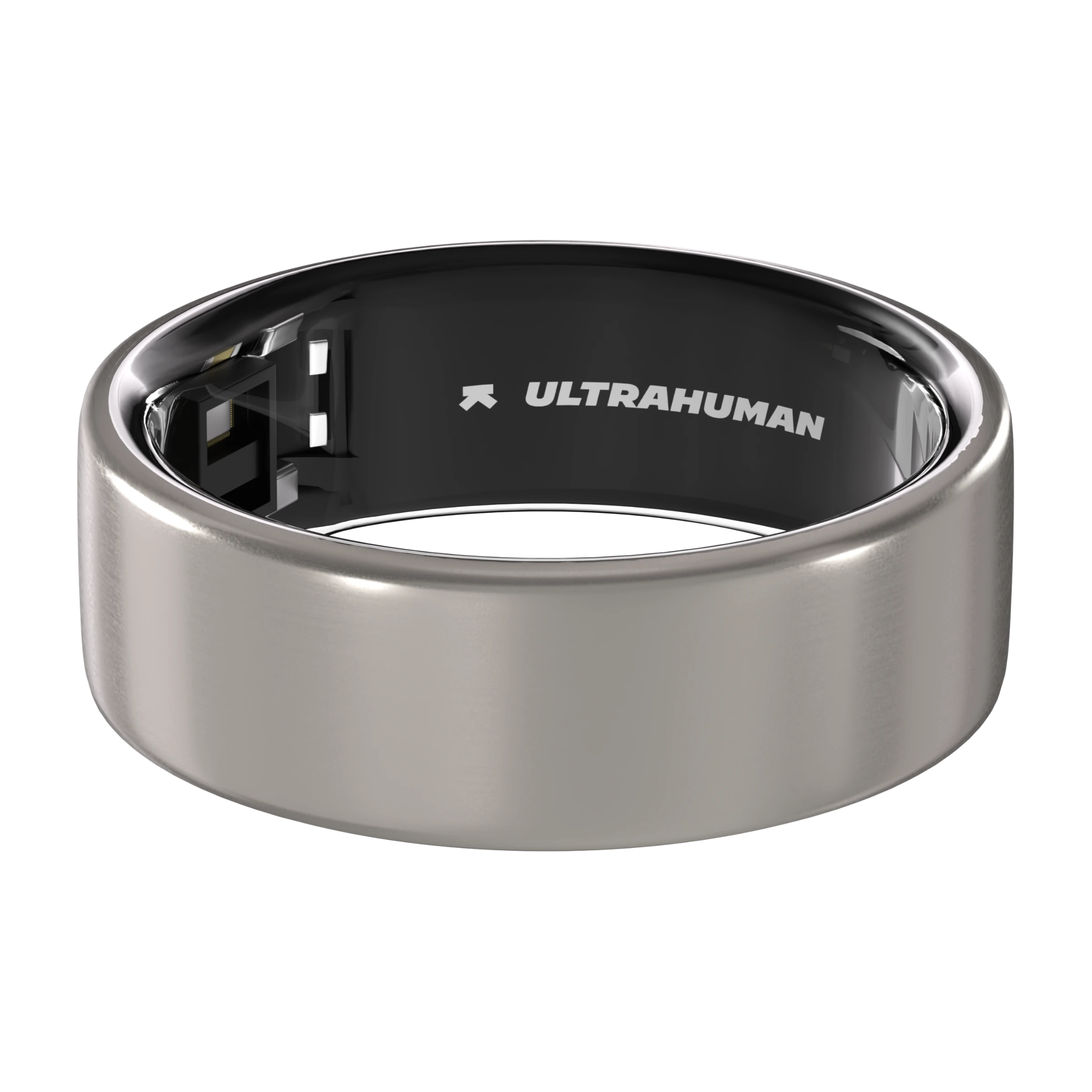 Ultrahuman Ring AIR smart ring, Raw Titanium