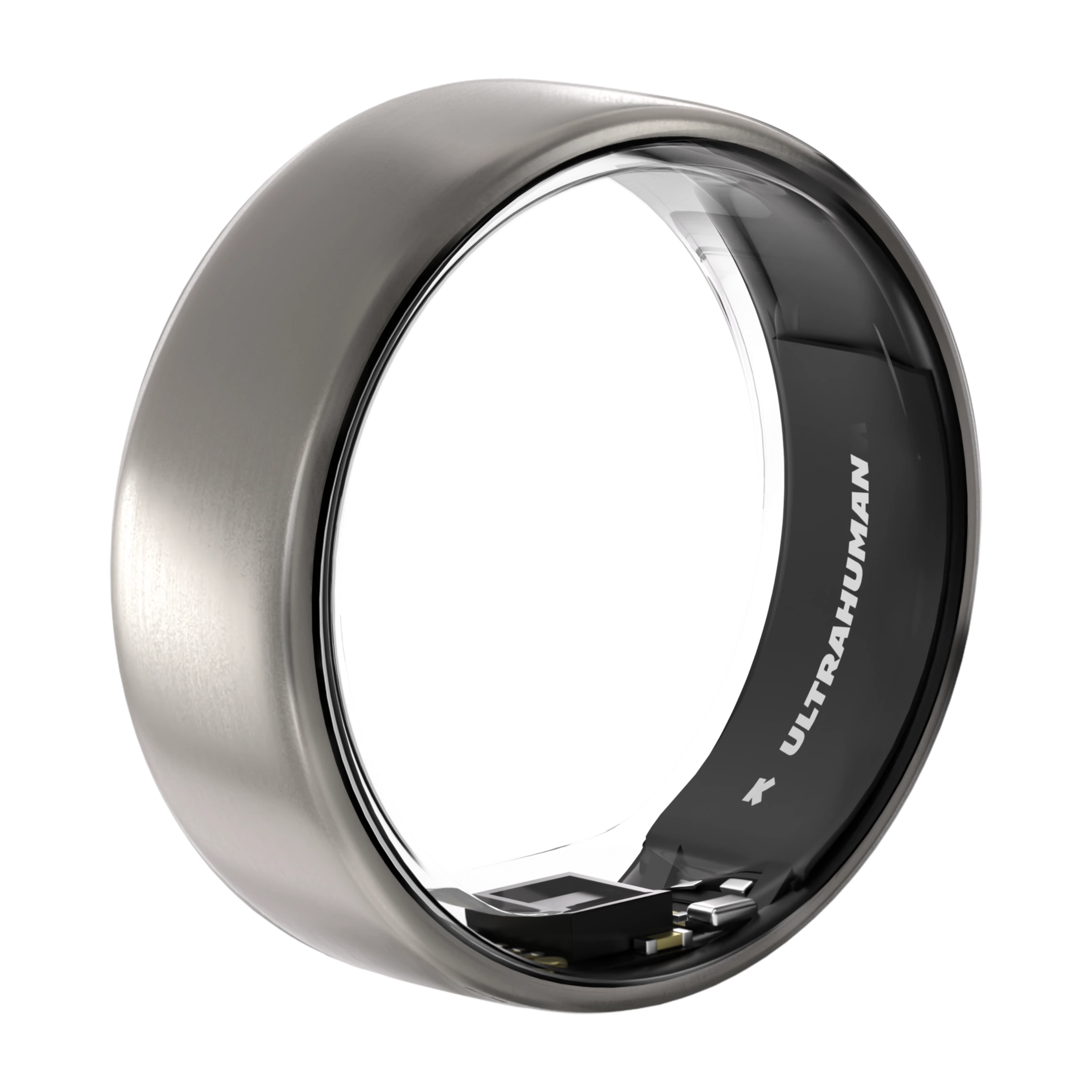 Ultrahuman Ring AIR smart ring, Raw Titanium – Image 2