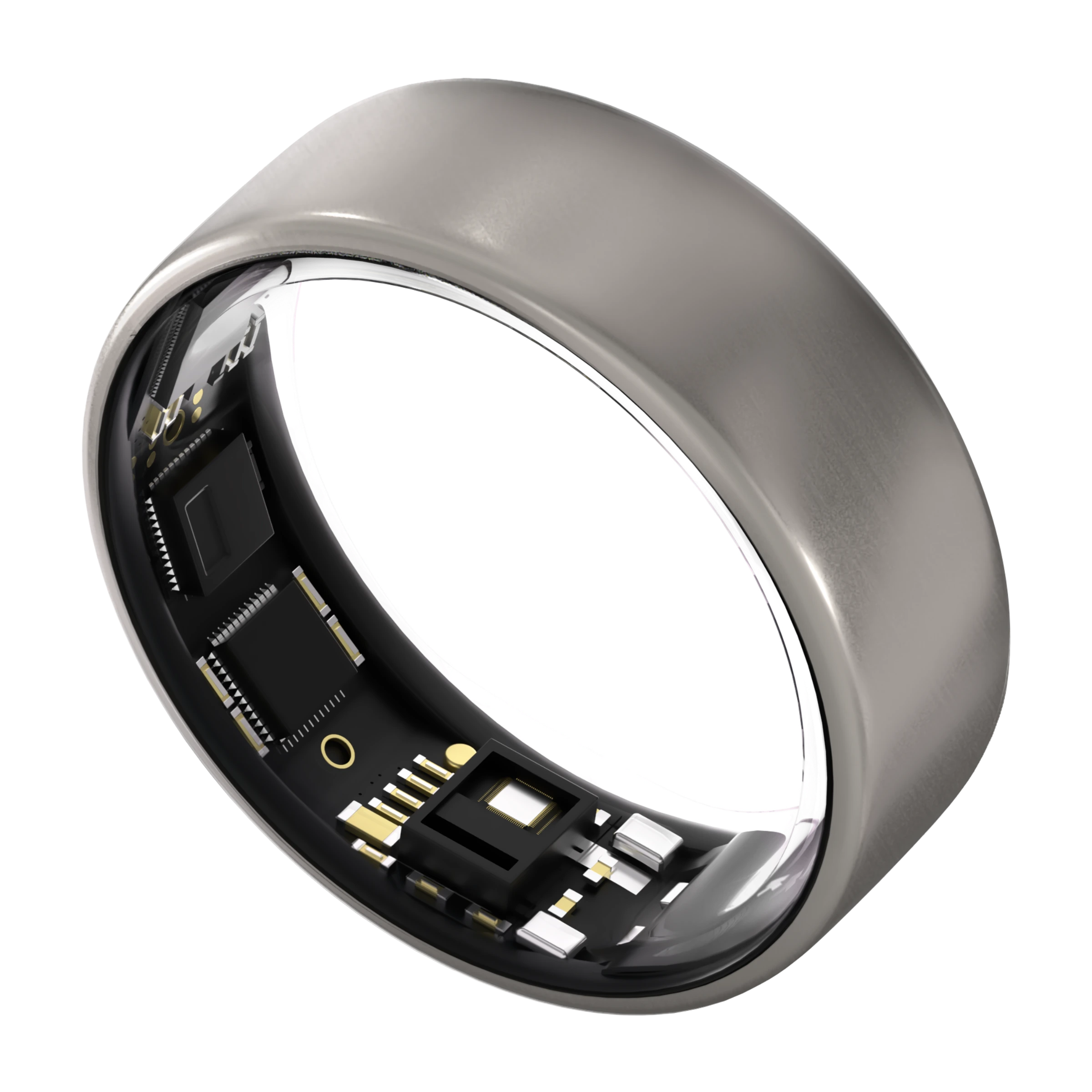 Ultrahuman Ring AIR smart ring, Raw Titanium – Image 3