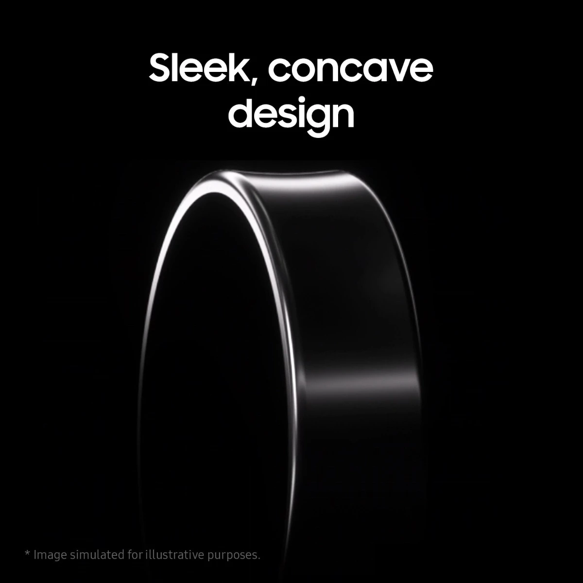 Samsung Galaxy Ring smart ring, Titanium Silver – Image 4