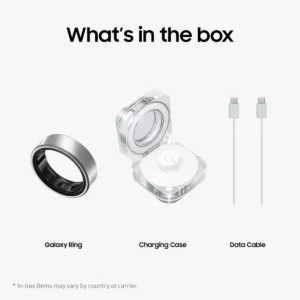 Samsung Galaxy Ring smart ring, Titanium Silver