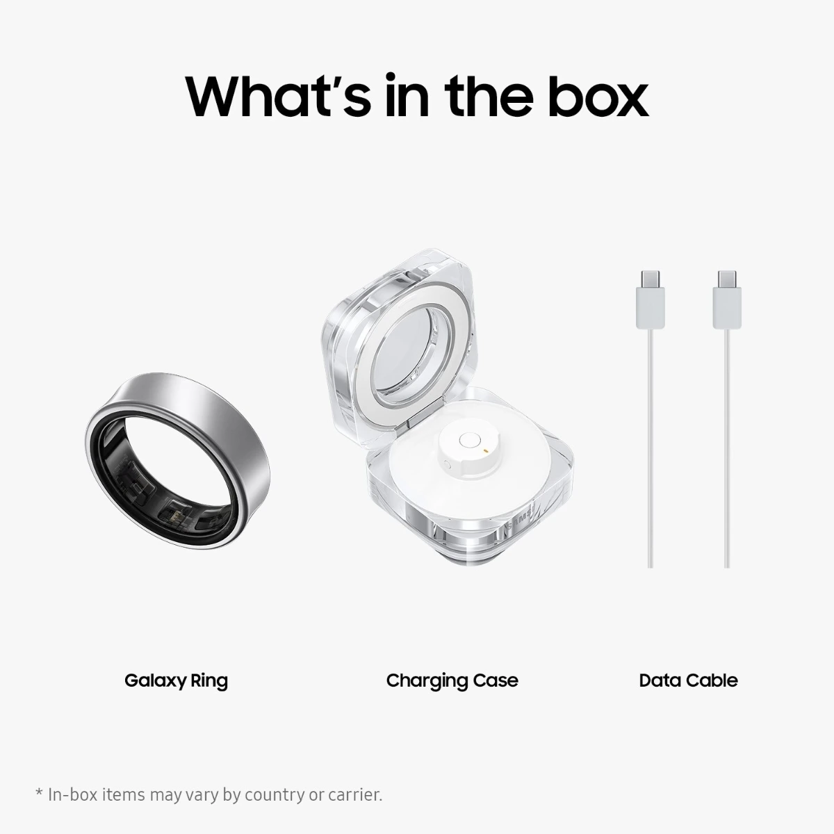 Samsung Galaxy Ring smart ring, Titanium Silver – Image 10
