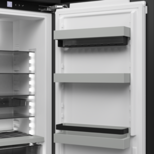 Bosch - KGE398IBP Kombinerad kyl/frys LED-belysning Serie 6