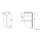 Bosch GSN36VIEP Serie 4 frysskåp