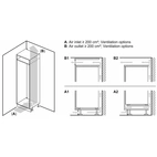 Bosch Serie 6 integrerad kylskåp KIR81ADD0