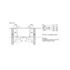 Bosch Serie 4 French Door Kyl/Frys KFN96VPEA 91 cm VitaFresh XXL, NoFrost, LED-b
