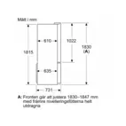 Bosch Serie 4 French Door Kyl/Frys KFN96VPEA 91 cm VitaFresh XXL, NoFrost, LED-b