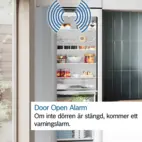 Bosch frysskåp GSN36VLEP Serie 4, 186 cm, silverdesign med BigBox & NoFrost-tekn