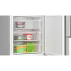 Bosch kyl-frys KGN497ICT Serie 4, 203 cm XL, rostfri modell med Nofrost