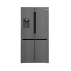 Bosch French Door kyl/frys KFI96AXEA med NoFrost och vattentank, svart rostfri
