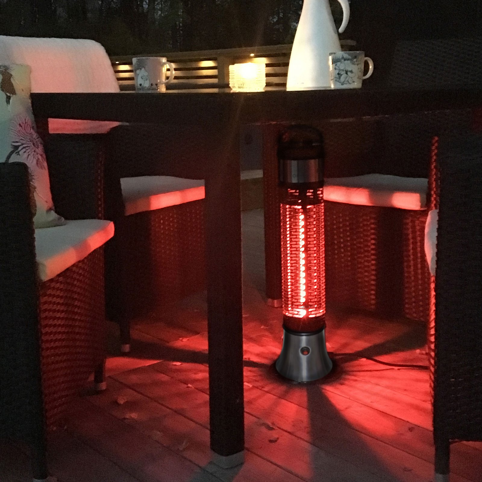 Terrassvärmare Termo Cortina 1200 W - Bild 6
