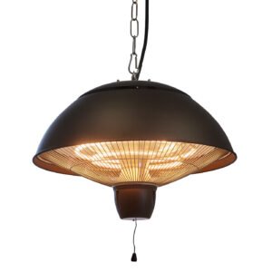 Terrassvärmare Hortus Hängande Modell 600/1500 W HA Svart